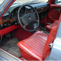 TEX-LEATHER SAFFRON 144A  Front Seat, with column Shift